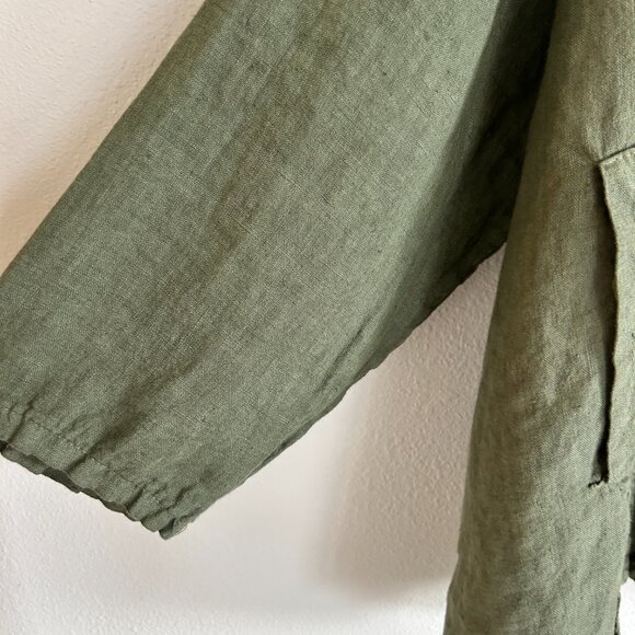 100% Linen Swing Jacket - Picture 4 of 13